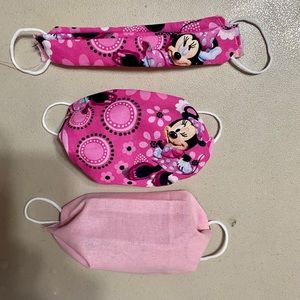 Minnie Mouse Face Mask Handcrafted